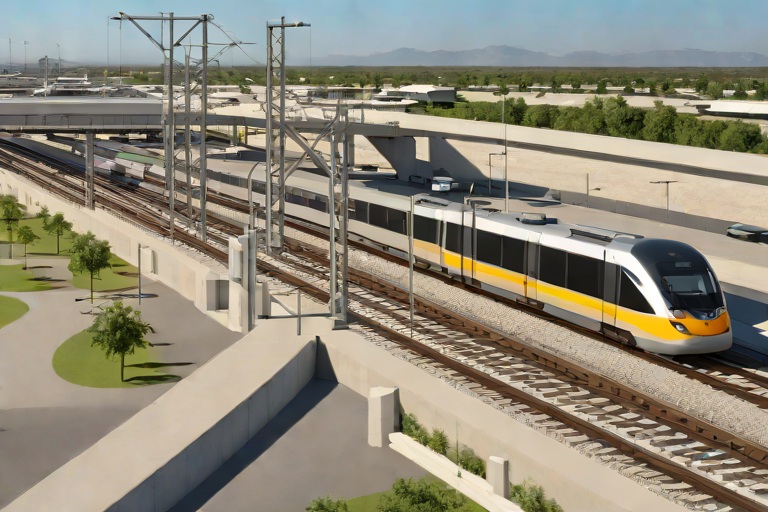 Positive Train Control (PTC) Fiber Signaling Redundancy across the A-Line Airport Rail Corridor