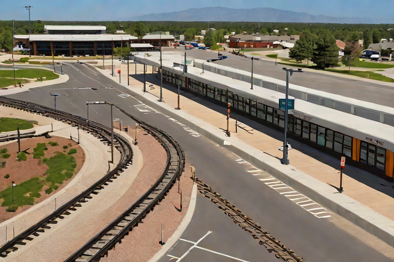 Bus Rapid Transit Dedicated Right-of-Way Pavement Shear across the Boulder Junction Depot