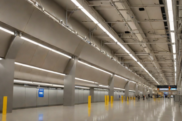 Acoustic Noise Barrier Soundwall Absorption Calculations across the Denver International Airport Concourse Line