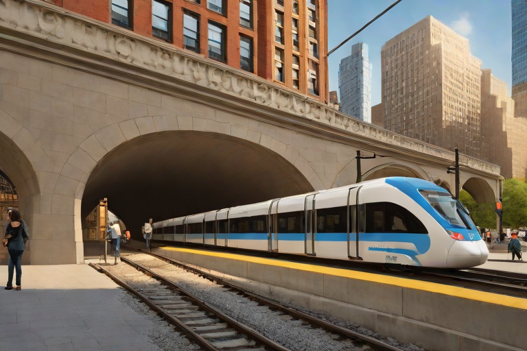 Underground Rail Tunnel Forced Air Jet-Fan Smoke Evacuation across the Flatiron Flyer US-36 BRT