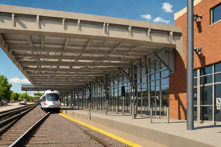 Acoustic Noise Barrier Soundwall Absorption Calculations across the Littleton Downtown Station