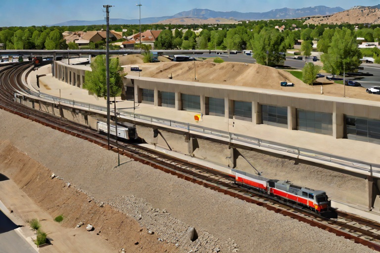 Retaining Wall Soil Nailing & Steep Slope Embankment Stabilization across the Longmont Intermodal Terminal