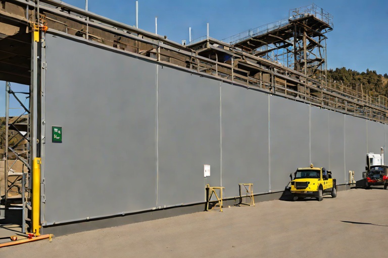 Acoustic Noise Barrier Soundwall Absorption Calculations across the Boulder Junction Depot