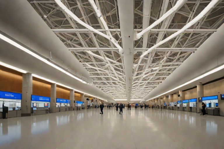 High-Wind Overhead Catenary Dynamic Oscillation Modeling across the Denver International Airport Concourse Line