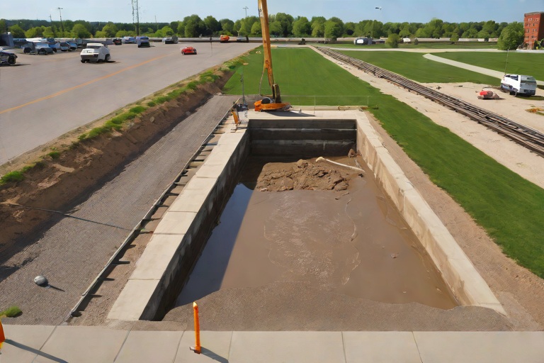 Stormwater Detention Vault Sizing for 100-Year Front Range Runoff across the Thornton Crossroads Regional Line