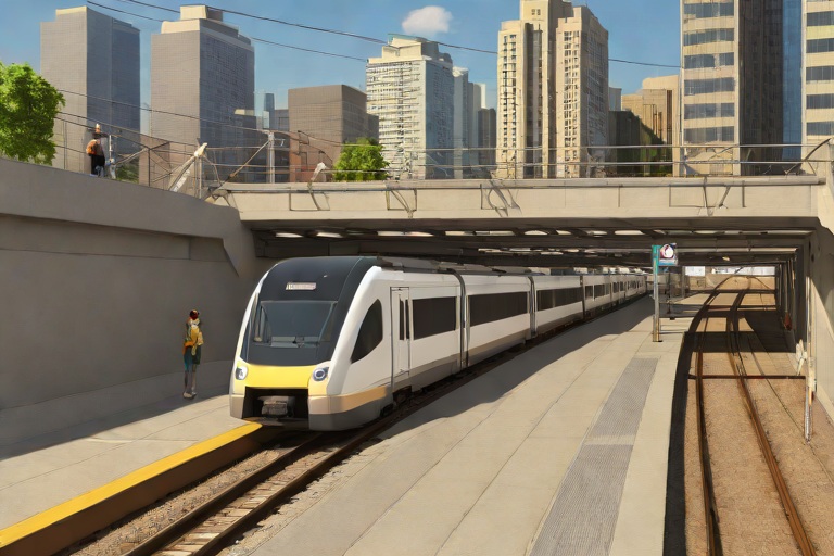 Underground Rail Tunnel Forced Air Jet-Fan Smoke Evacuation across the G-Line Gold Strike Alignment