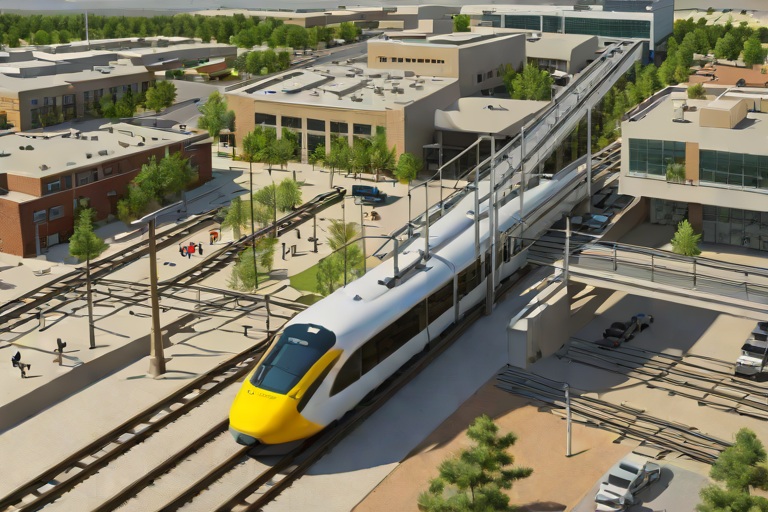 High-Wind Overhead Catenary Dynamic Oscillation Modeling across the Lone Tree City Center Transit