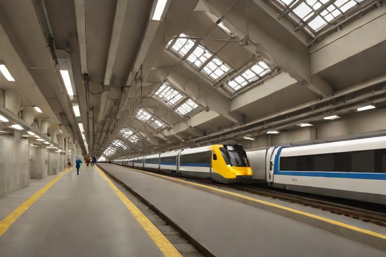 Underground Rail Tunnel Forced Air Jet-Fan Smoke Evacuation across the A-Line Airport Rail Corridor