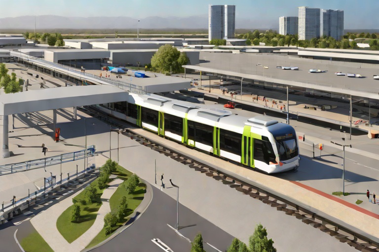 Electric Bus Inductive Depot Charging Load Management across the A-Line Airport Rail Corridor