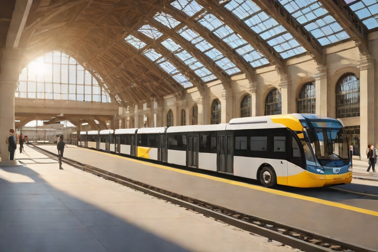 Electric Bus Inductive Depot Charging Load Management across the Union Station Transit Hub