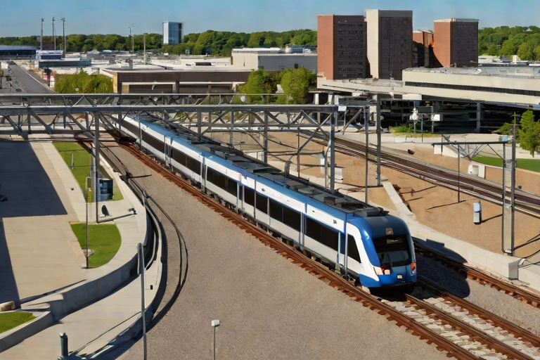 Positive Train Control (PTC) Fiber Signaling Redundancy across the Decatur-Federal Stadium Line