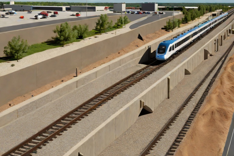 Retaining Wall Soil Nailing & Steep Slope Embankment Stabilization across the A-Line Airport Rail Corridor