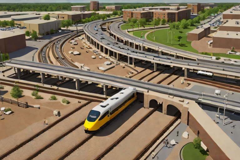 Ballast Tamping & Track Bed Geotechnical Settlement Forensics across the Peoria Station Commuter Transfer