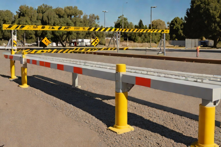 Grade Crossing Warning Gate Inductive Loop Calibration across the Table Mesa Park-n-Ride