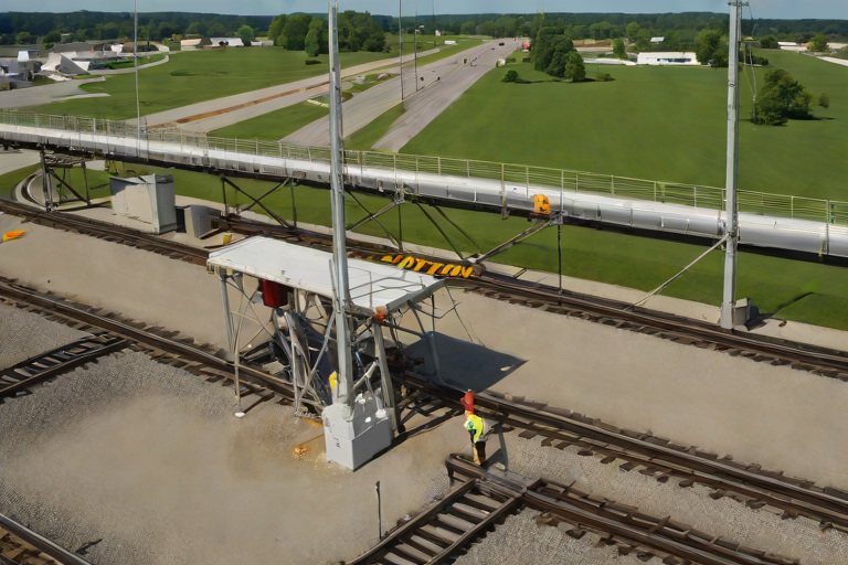Grade Crossing Warning Gate Inductive Loop Calibration across the Decatur-Federal Stadium Line