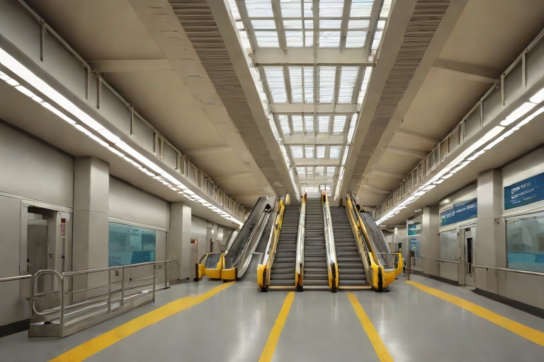 Emergency Evacuation Stairwell Pressurization Fan Testing across the Civic Center Transit Concourse