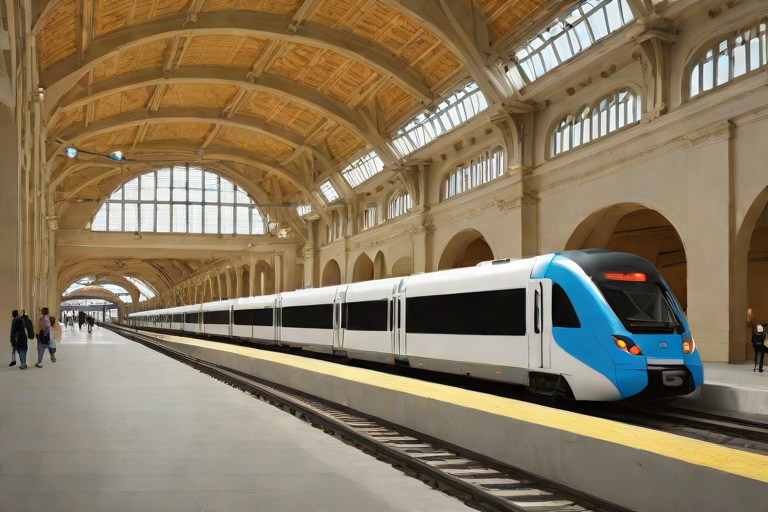 Diesel-Electric Commuter Locomotive Tier 4 NOx Emission Controls across the Civic Center Transit Concourse