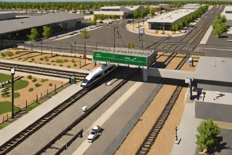 Grade Crossing Warning Gate Inductive Loop Calibration across the Lone Tree City Center Transit