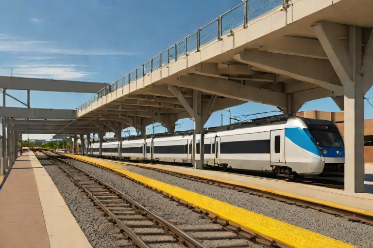Platform High-Density Concrete Freeze-Thaw Deicing Defense across the Peoria Station Commuter Transfer