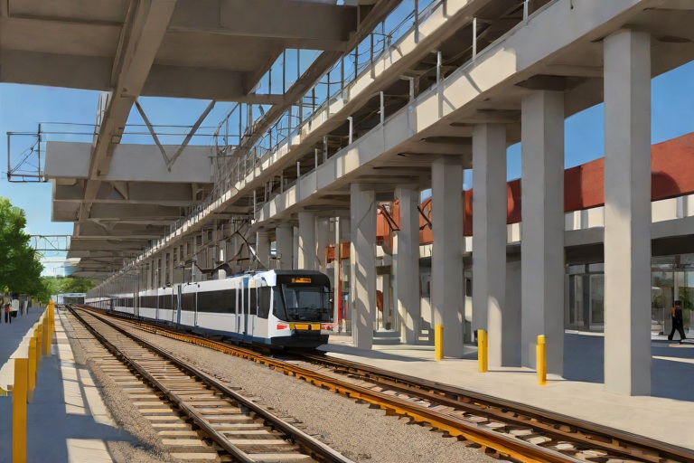 Emergency Evacuation Stairwell Pressurization Fan Testing across the W-Line West Colfax Light Rail