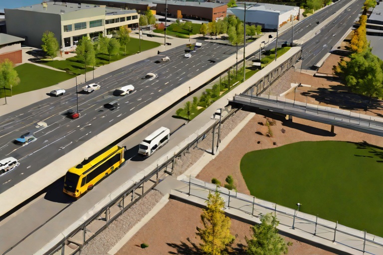 Bus Rapid Transit Dedicated Right-of-Way Pavement Shear across the Southlands E-470 Feeder Loop