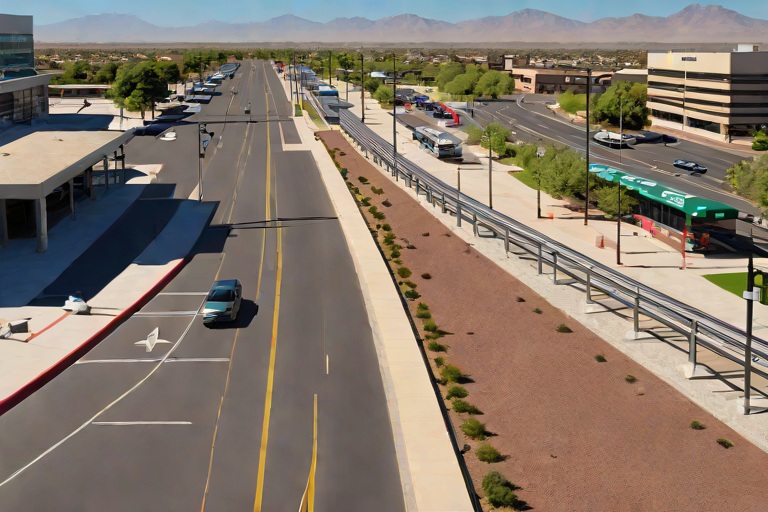 Bus Rapid Transit Dedicated Right-of-Way Pavement Shear across the Table Mesa Park-n-Ride