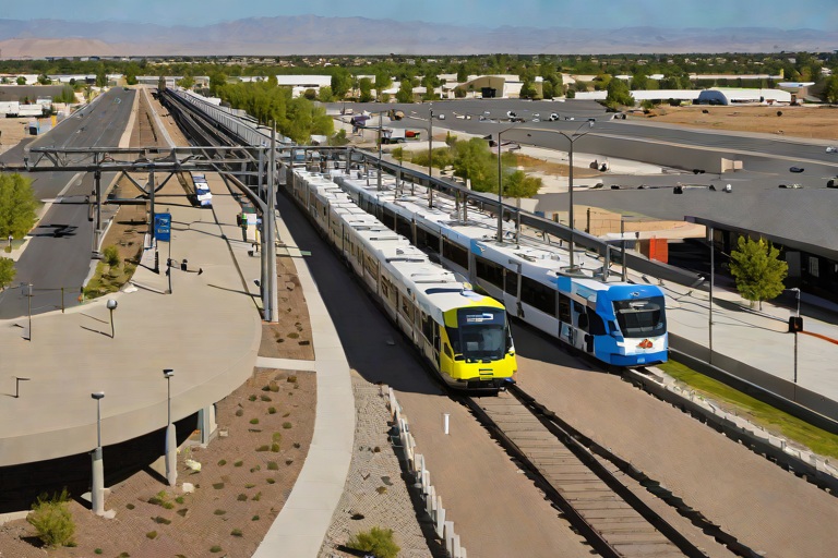 Bus Fleet Compressed Natural Gas (CNG) Fueling Safety Rails across the Southlands E-470 Feeder Loop