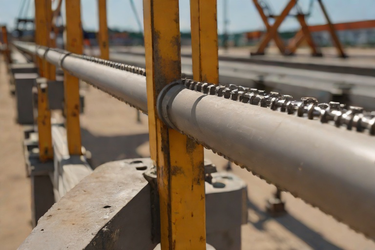 Corrosion Monitoring on Concrete Embedded Steel Tie Rods across the G-Line Gold Strike Alignment
