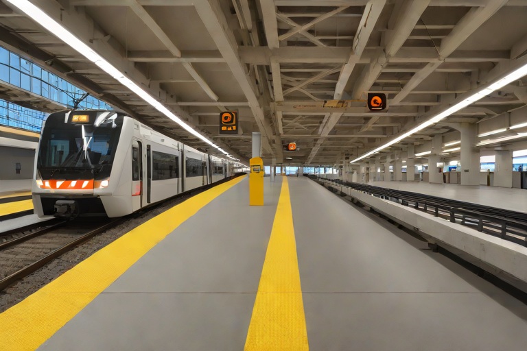 Grade Crossing Warning Gate Inductive Loop Calibration across the Civic Center Transit Concourse