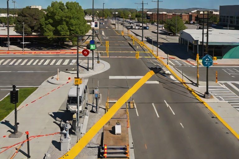 Grade Crossing Warning Gate Inductive Loop Calibration across the Colfax Avenue BRT Line
