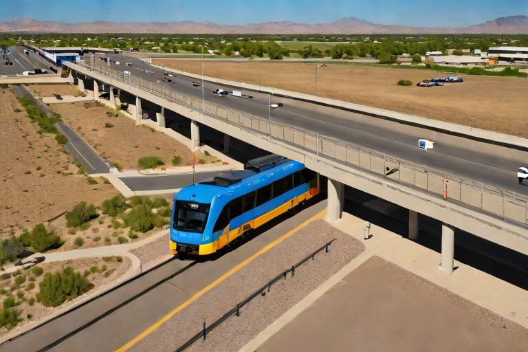 Bus Fleet Compressed Natural Gas (CNG) Fueling Safety Rails across the I-25 South Commuter Bypass