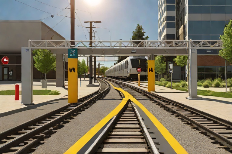 Grade Crossing Warning Gate Inductive Loop Calibration across the W-Line West Colfax Light Rail