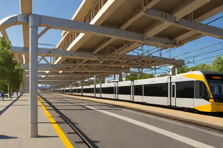Pantograph Carbon Strip Wear Rates & Arc Flash Prevention across the Golden Station Transit Loop