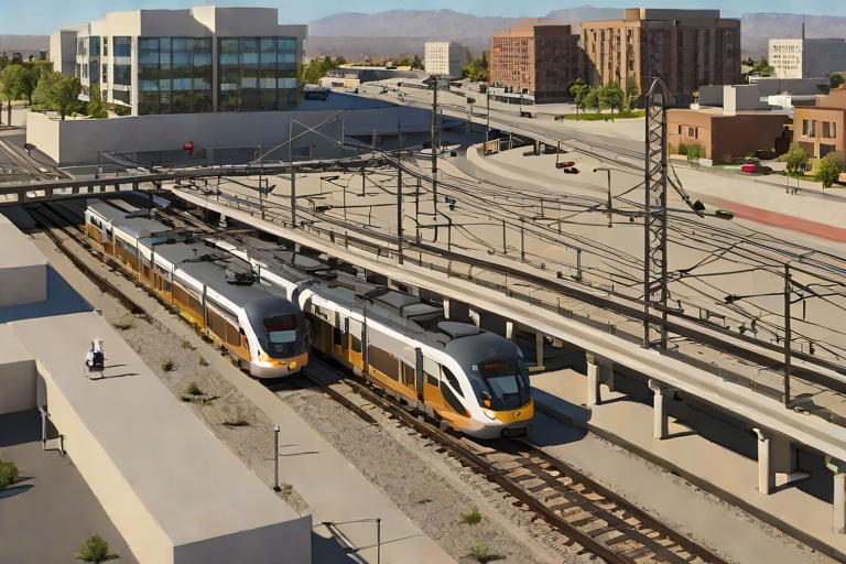Positive Train Control (PTC) Fiber Signaling Redundancy across the G-Line Gold Strike Alignment