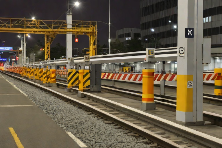 Grade Crossing Warning Gate Inductive Loop Calibration across the H-Line City Center Feeder
